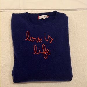 DVF x LINGUA FRANCA CASHMERE BARELY WORN